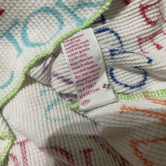 Vtg Y2k Victorias Secret XS After Party Thermal Co-ord Pajama 2 piece Set - Picture 8 of 12